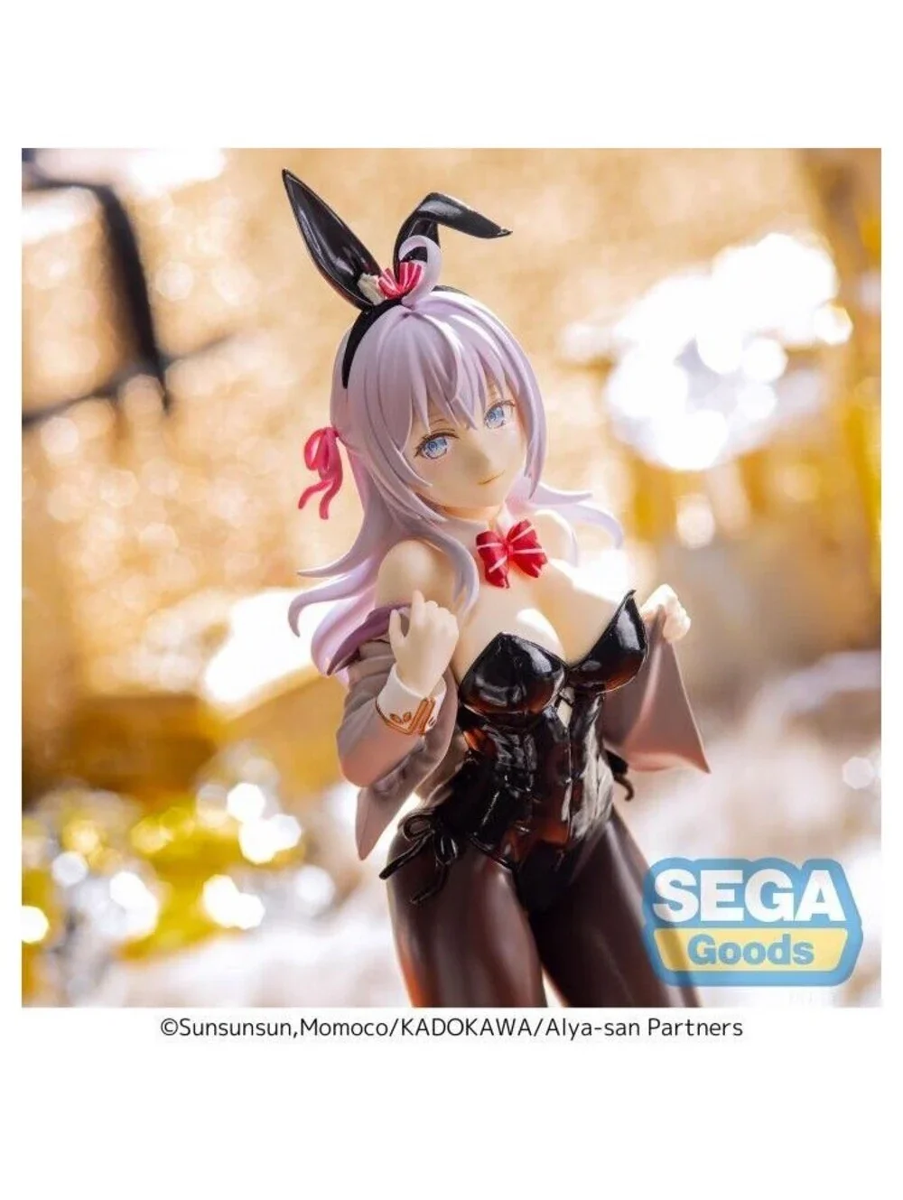 Sega Luminasta Alya Sometimes Hides Her Feelings in Russian Bunny Figure NIB